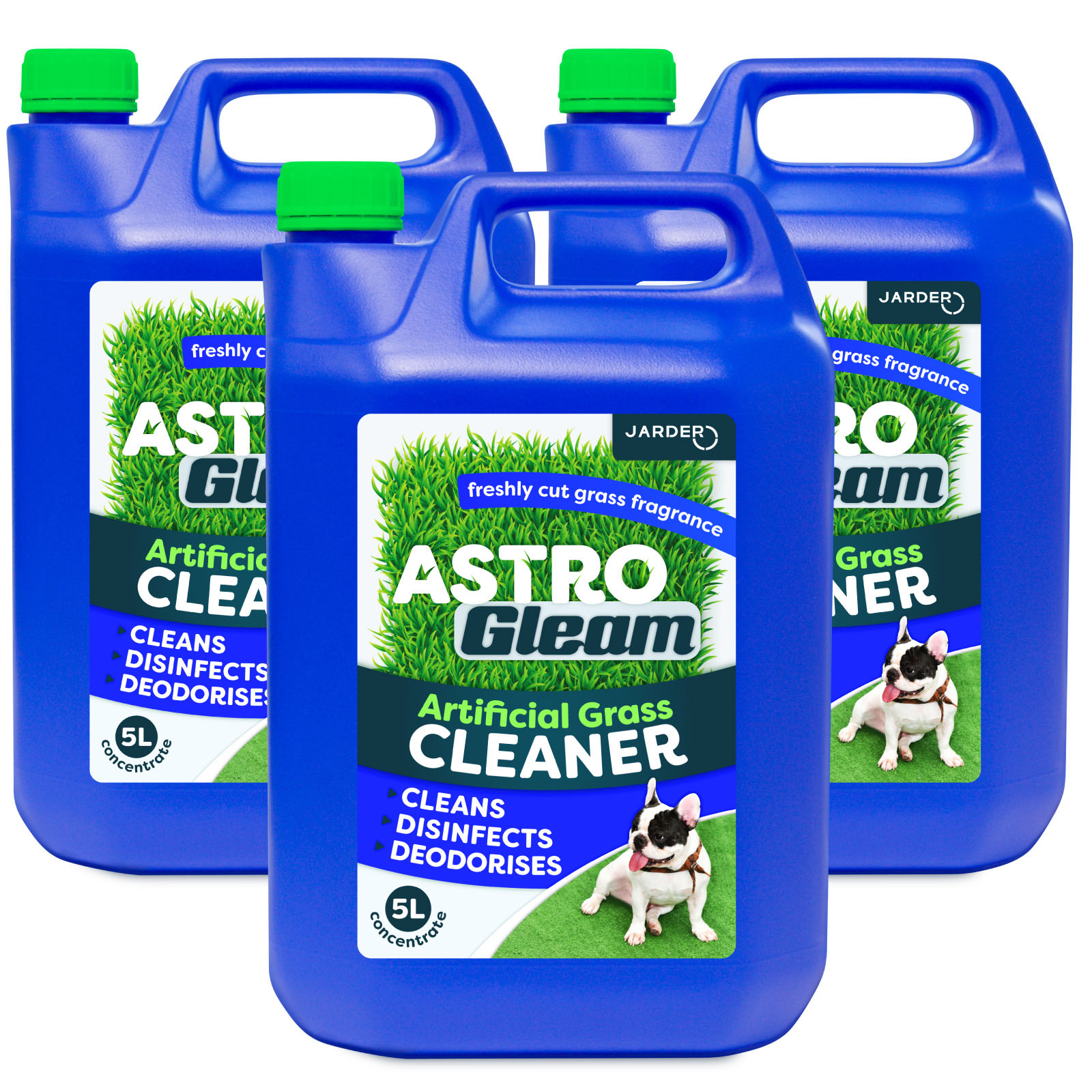 Jarder Artificial Grass Cleaner - Astro Gleam 5L (3 Pack)