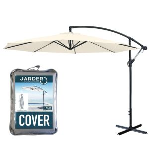 Libra 3m Cantilever Garden Parasol + Cover Set