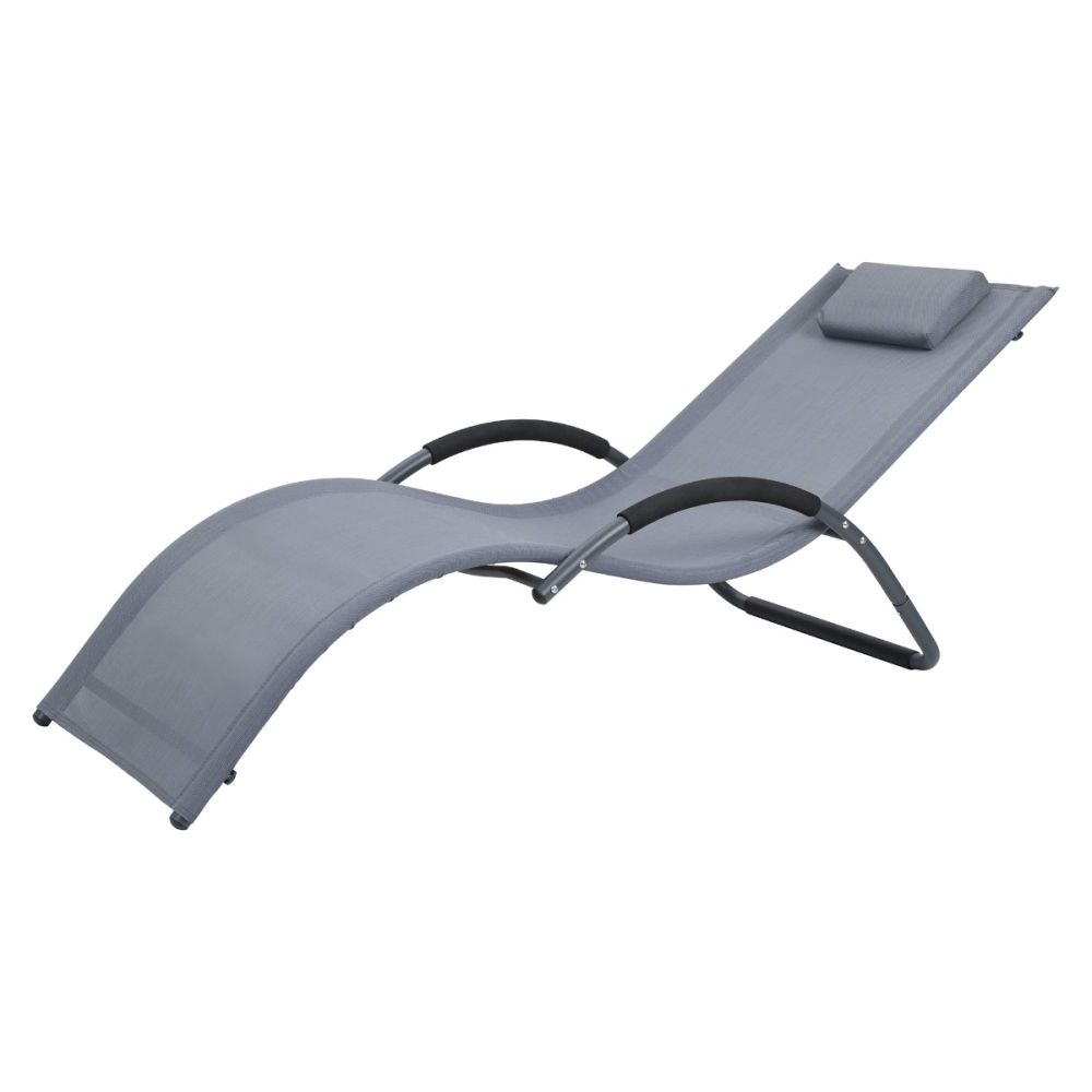 Nessa Lightweight Aluminium Sun Lounger
