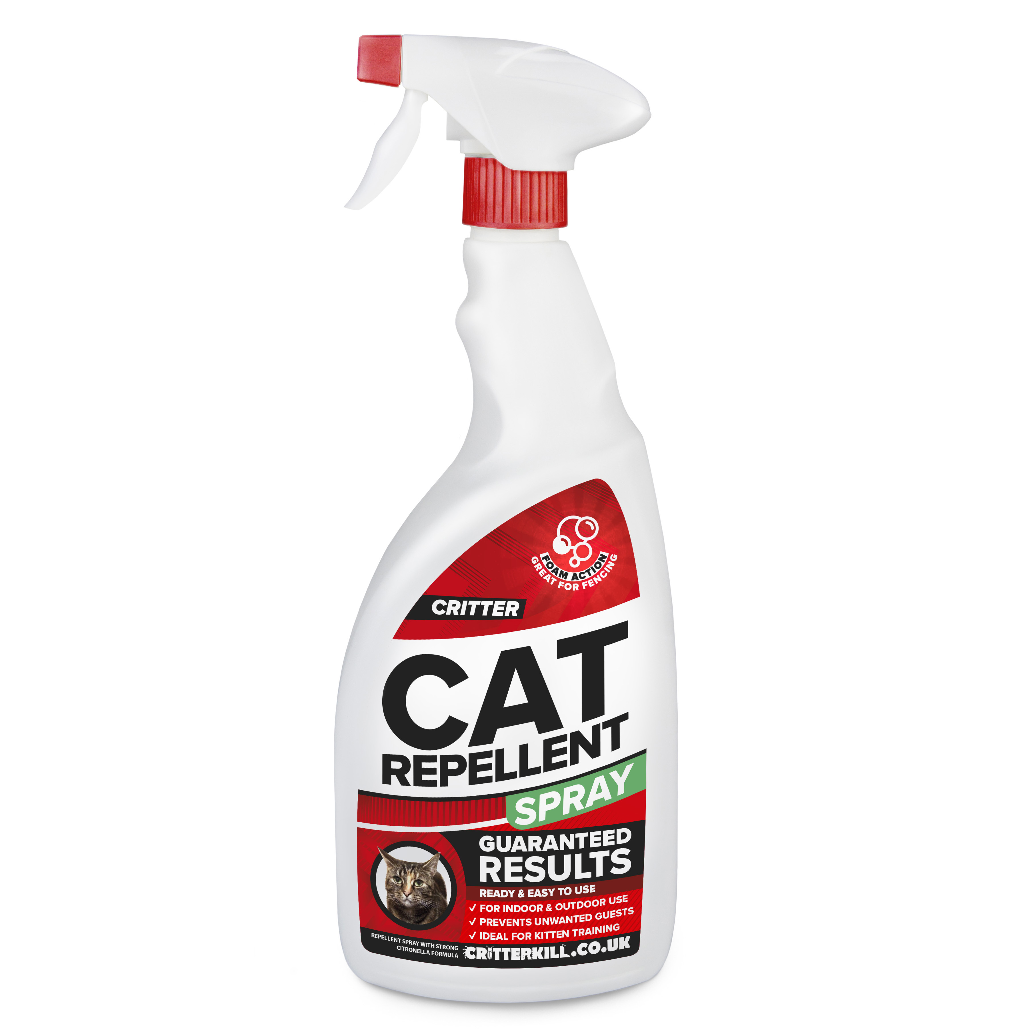 Critter Cat Repellent Spray - 1 Ltr